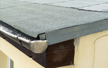 Crew Lower flat garage roofing repairs